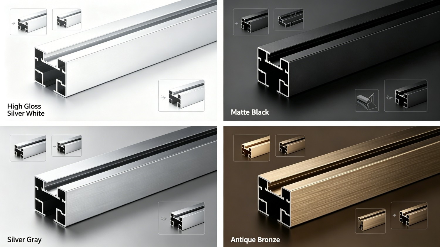 Aluminum Profiles (Building Doors/Window/Curtain Wall/Fence)