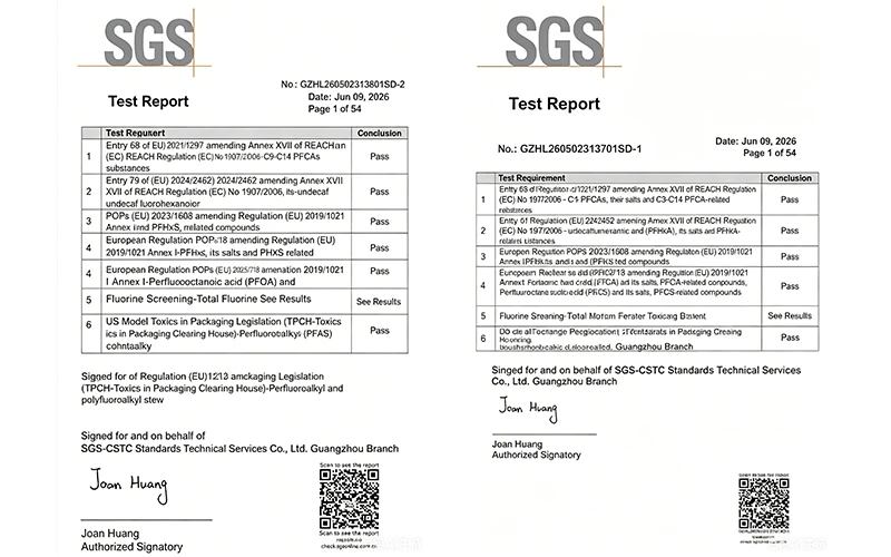 Yatu Powder Coatings Pass SGS PFAS Compliance Tests
