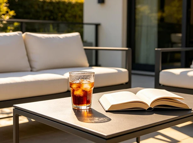 Outdoor Furniture (Aluminum/Iron/Stainless Steel Tables and Chairs, Hanging Baskets)